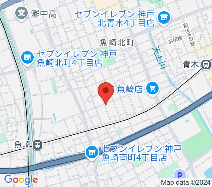 日本ピアノサービスの地図