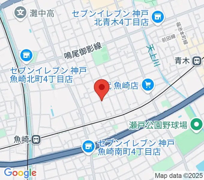 日本ピアノサービスの地図