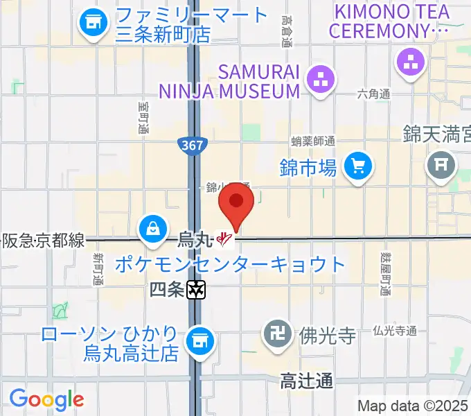 JEUGIA Basic.の地図