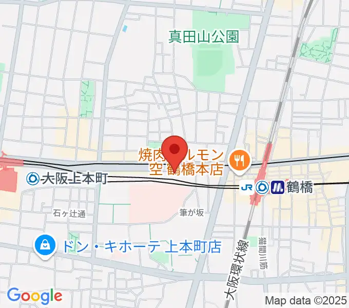 福田楽譜の地図