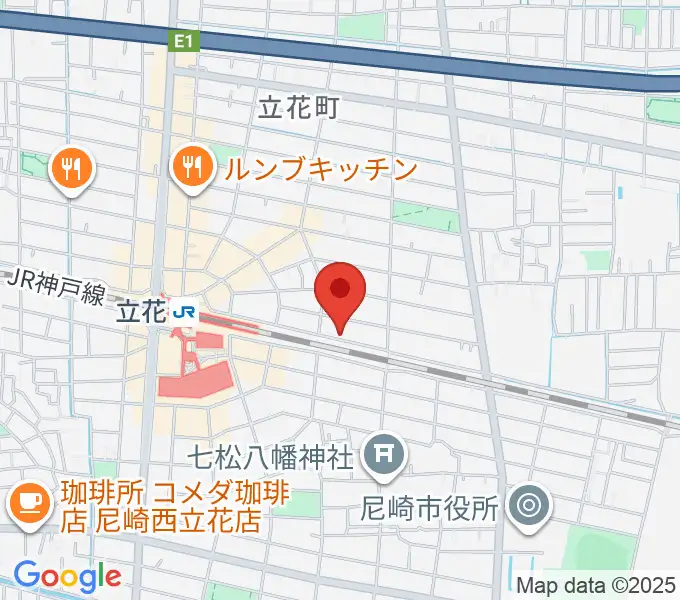 マサゴ楽器の地図