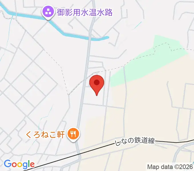 ジョーフォレストギターハウスの地図