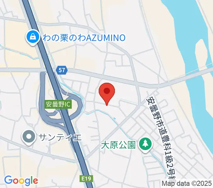 ギターショップEXCELの地図