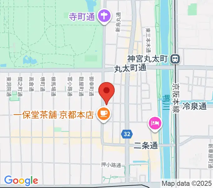 旭堂楽器店の地図