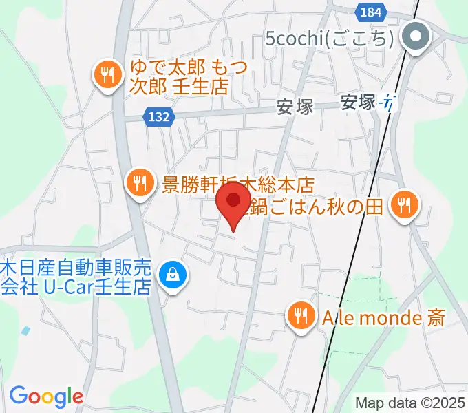 L.O.A Guitar Repairの地図