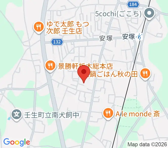 L.O.A Guitar Repairの地図