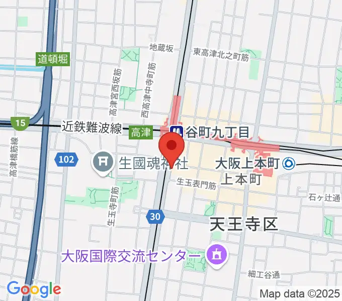 ドラムショップACT どらむ村の地図