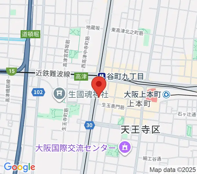 ドラムショップACT どらむ村の地図