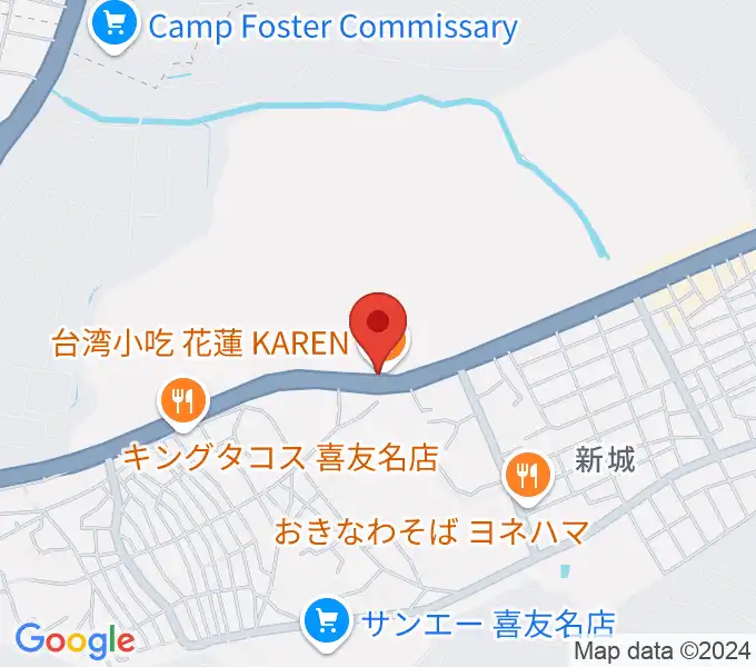 FMぎのわんの地図