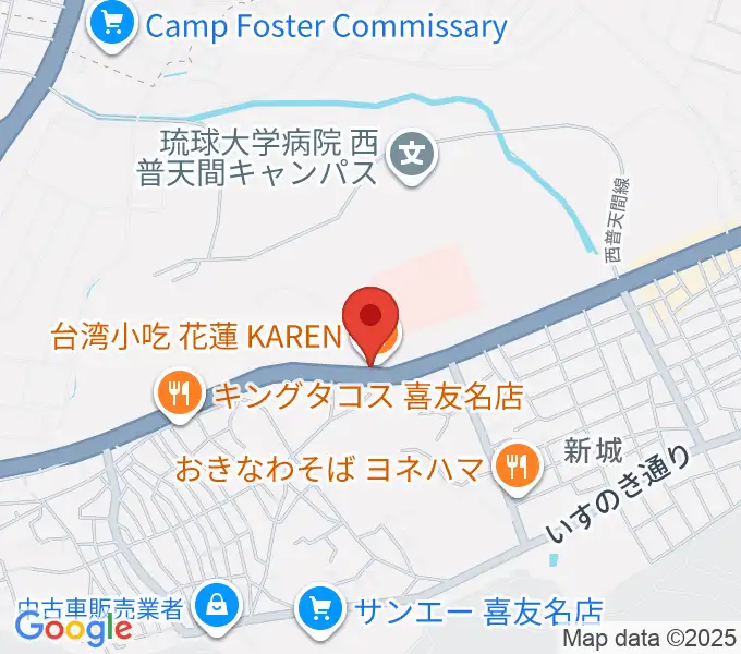 FMぎのわんの地図