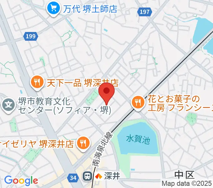 森楽器の地図