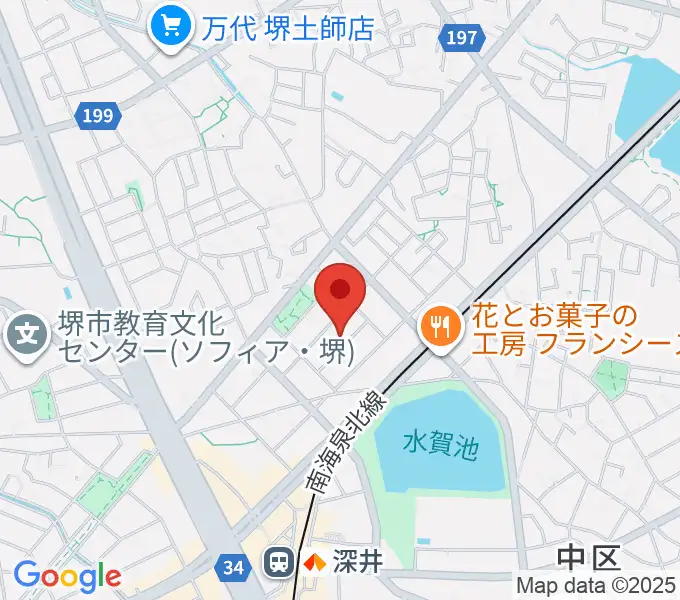 森楽器の地図