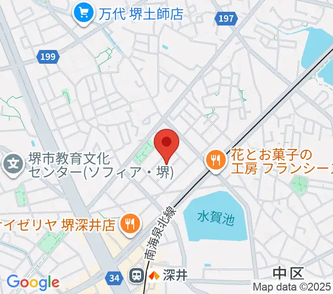 森楽器の地図