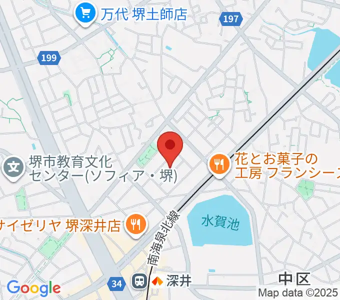 森楽器の地図