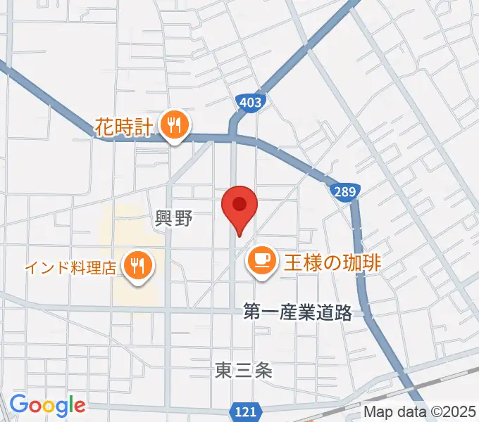 あぽろん三条店の地図
