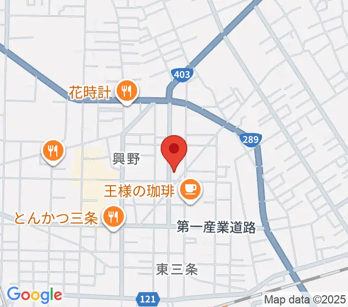 あぽろん三条店の地図