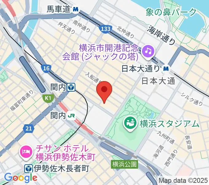 関内BarBarBarの地図