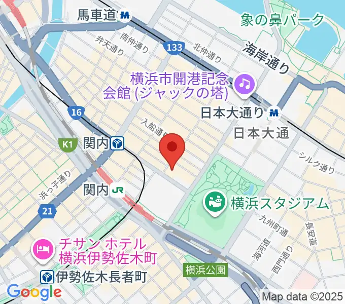 関内BarBarBarの地図