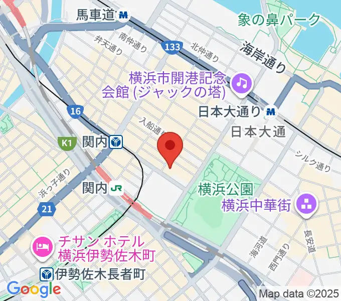 関内BarBarBarの地図