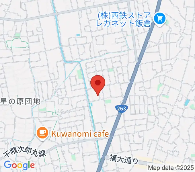 フジシマカスタムギターの地図