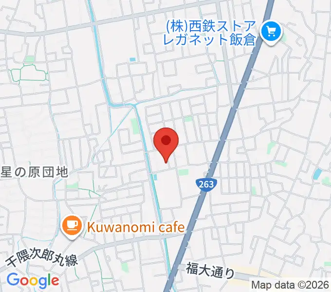 フジシマカスタムギターの地図