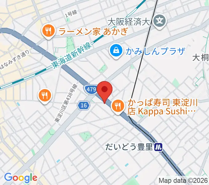 ウエイド・インスツルメンツの地図