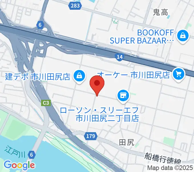 アートスペースBASACの地図