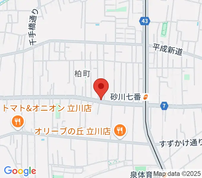 STUDIO YHの地図