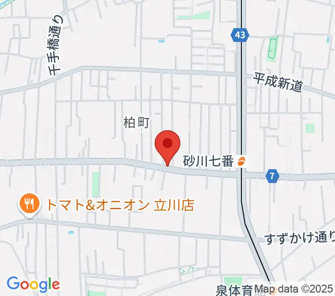 STUDIO YHの地図
