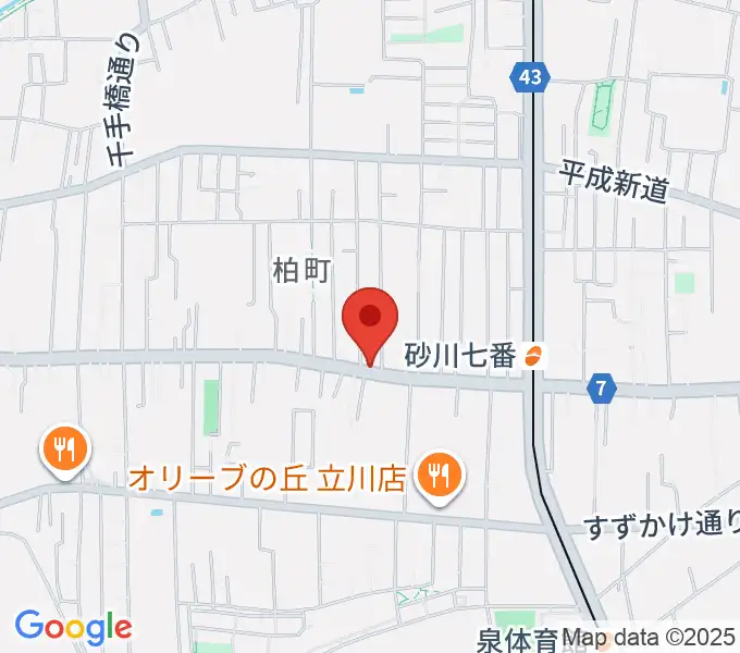 STUDIO YHの地図