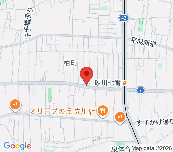 STUDIO YHの地図