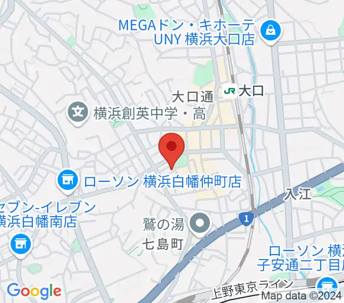 すずき音楽教室の地図