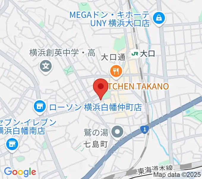 すずき音楽教室の地図