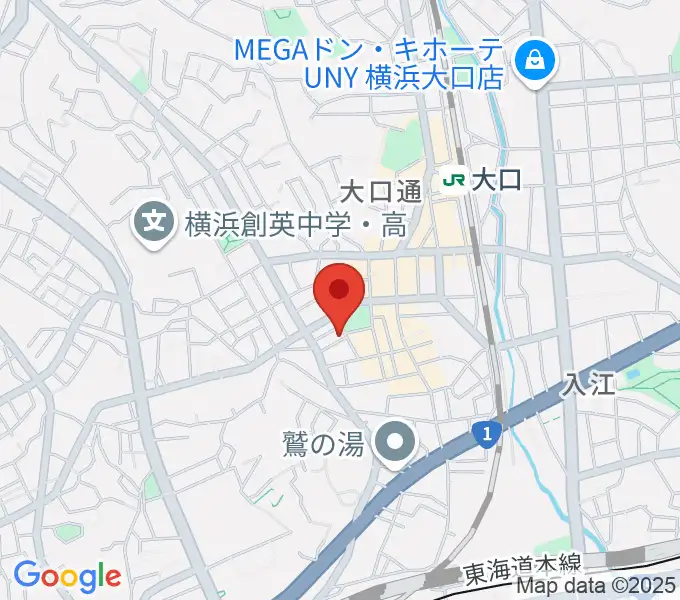 すずき音楽教室の地図