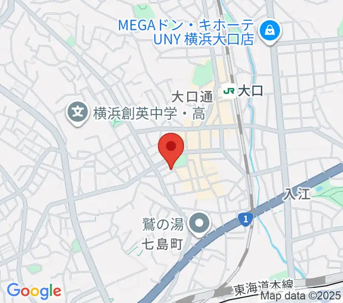 すずき音楽教室の地図