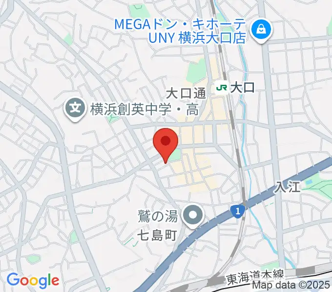 すずき音楽教室の地図