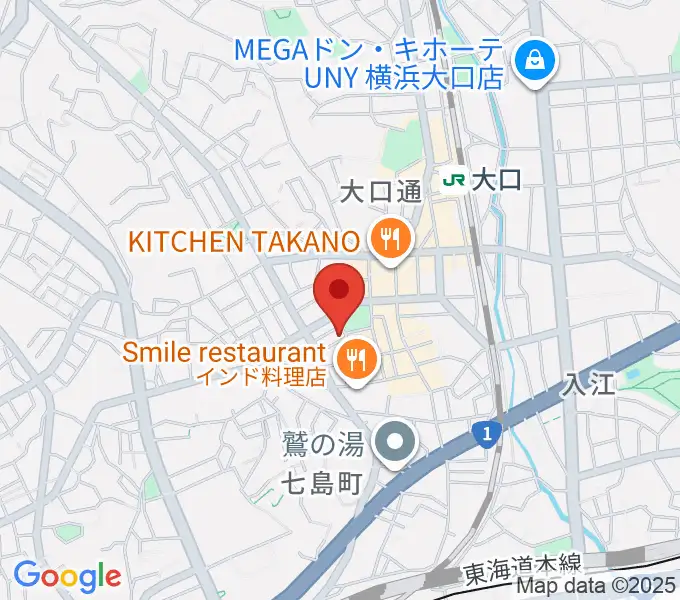 すずき音楽教室の地図