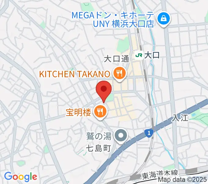 すずき音楽教室の地図