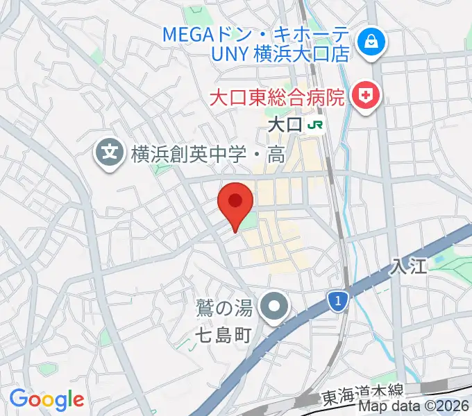 すずき音楽教室の地図