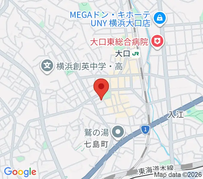 すずき音楽教室の地図