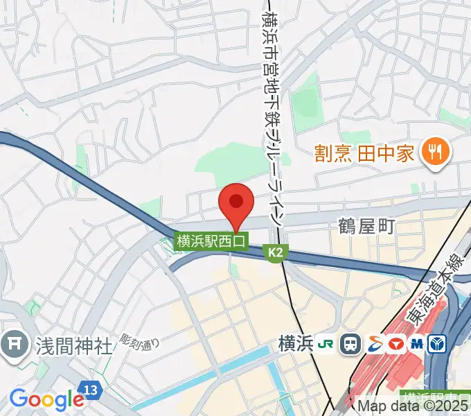 アウローラミュージックアカデミーの地図