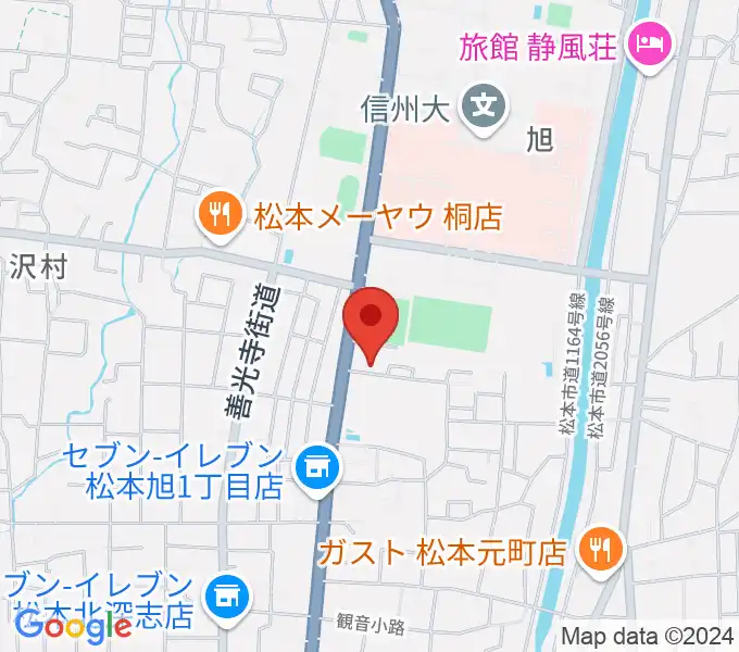 鈴木鎮一記念館の地図