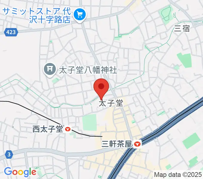 Festa Music Salonの地図
