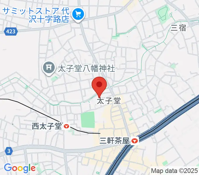 Festa Music Salonの地図