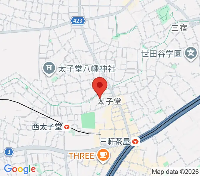 Festa Music Salonの地図