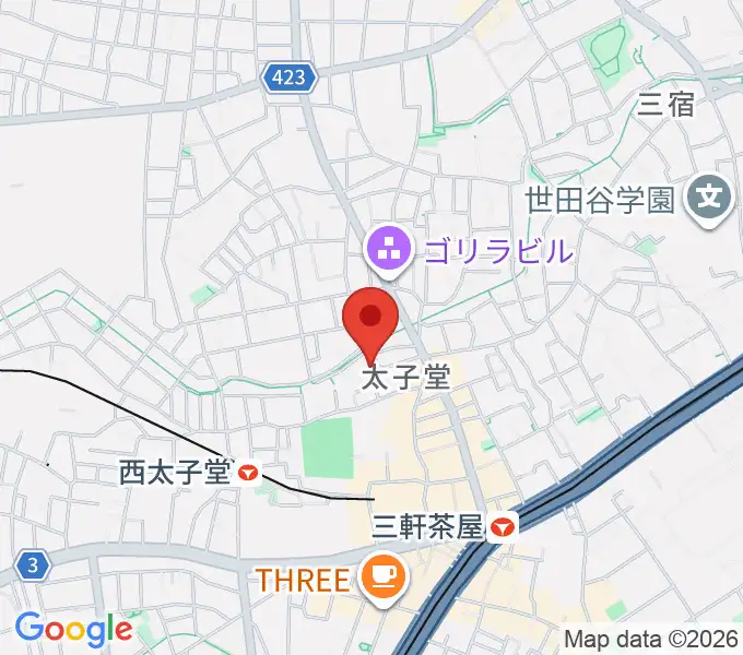 Festa Music Salonの地図