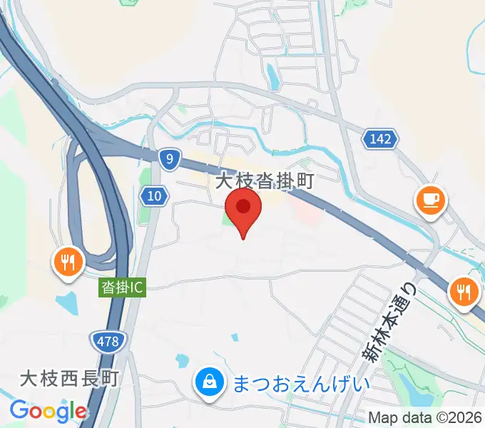 京都市立芸術大学 音楽学部の地図