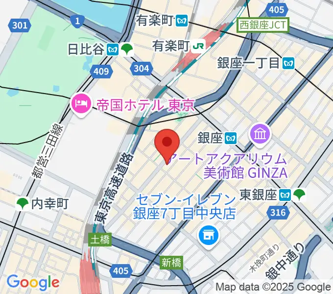 国際新堀芸術学院 東京校の地図