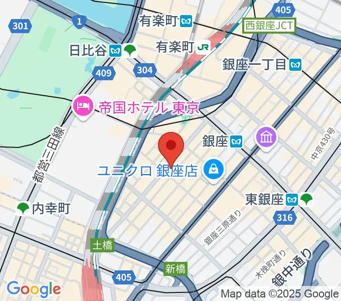 国際新堀芸術学院 東京校の地図