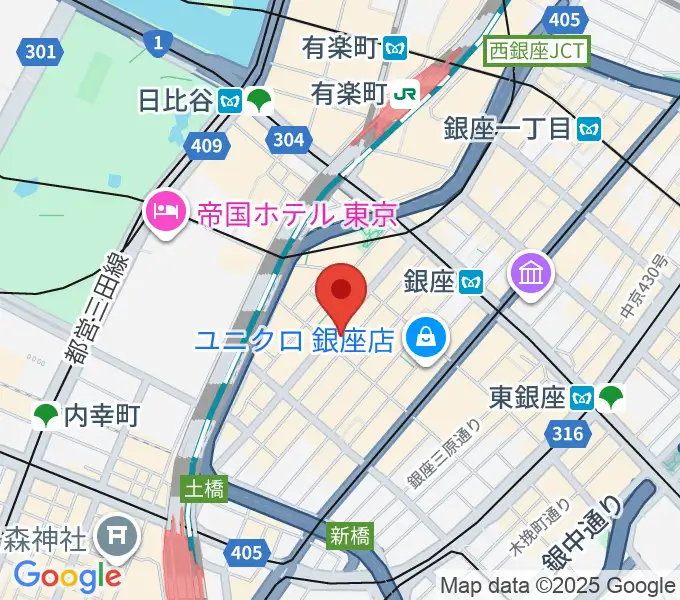 国際新堀芸術学院 東京校の地図
